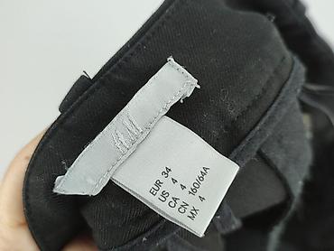 kołnierzyk h: H&M, Spodnie materiałowe damskie, rozmiar XS — 4