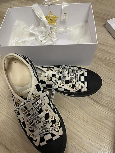 кеды dior: Кеды Christian Dior Walk’n Dior 39 EU Оригинал Шахматка - Модель — 1