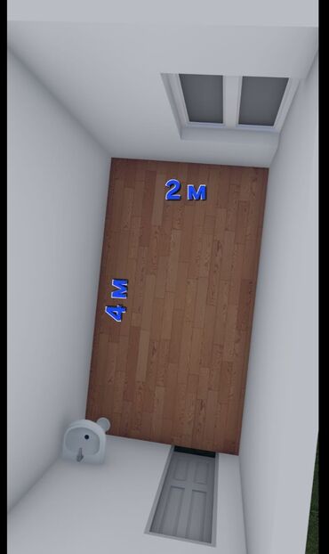 stroka.kg купить квартиру: 1 комната, 8 м², Малосемейка, 2 этаж
