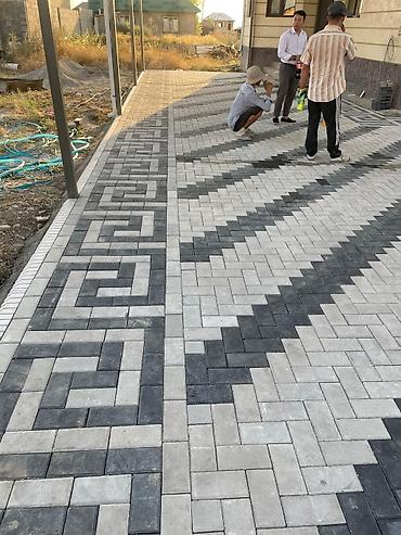 Брусчатка кирпич: Брусчатка кирпич, Тротуарная, Бетонная, Прессованная, Новый, Укладка, Бесплатный выезд, Бесплатная доставка — 6