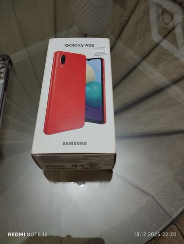 Samsung: Samsung Galaxy A02, rəng - Qırmızı, İki sim kartlı — 2