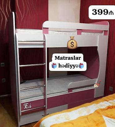 naduvnoy matras: Ikimərtəbəli çarpayı matras 🎁 — 1