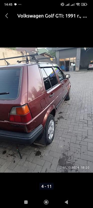 Volkswagen: Volkswagen Golf GTI: 1991 г., 1.9 л, Дизель, Хэтчбэк — 7