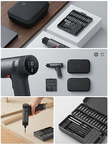 малакасос электронный: Отвертка-шуруповерт Xiaomi Mijia с набором бит и сверл в компактном — 1