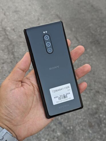 Samsung: Sony Xperia 1, Б/у, 64 ГБ, цвет - Черный, 1 SIM