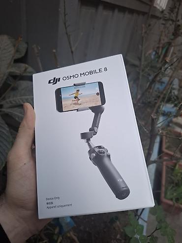dji osmo mobile 8: Dji osmo mobile 8 KAMERA MODULSUZ VERSİYADIR! (Qutuda balaca kamera — 1