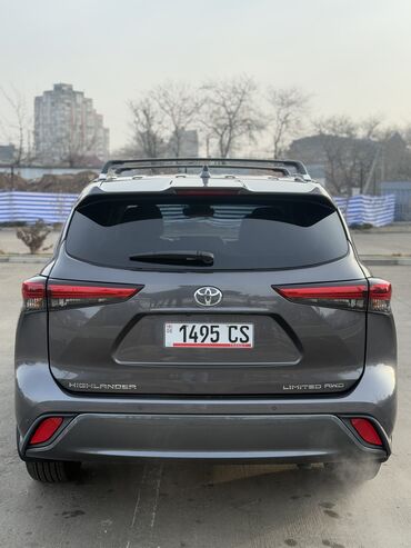 Toyota: Toyota Highlander: 2021 г., 3.5 л, Типтроник, Бензин, Внедорожник — 7