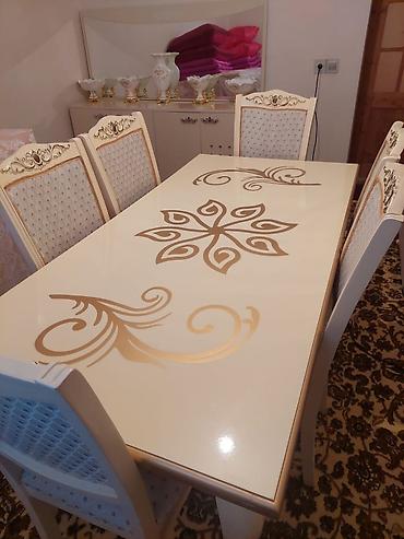 Qonaq otağı dəstləri: Masa və oturacaqlar — 1