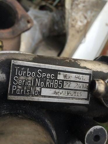 Turbine: IHI TURBINA RHB5 VL6 9412 27 241A-46406203 | Zvati od 8-22h i — 2