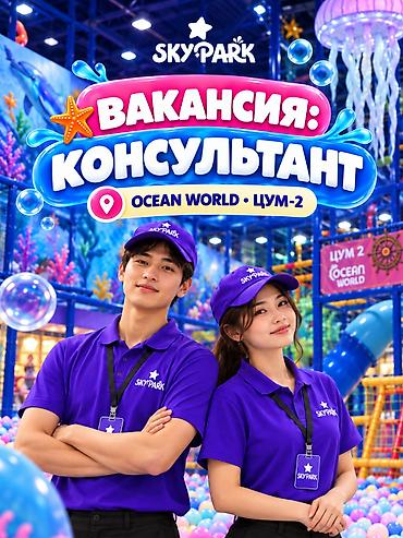 Развлечения, спорт: Вакансия: Консультант парка развлечений Sky Park живущих в центре Sky — 1
