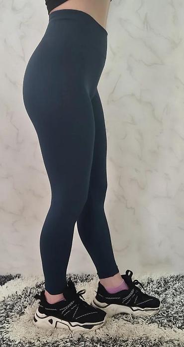 Helanke, biciklistički šortsevi: Ženske sportske helanke – visok struk, duboki kroj - Kroj: visok — 4