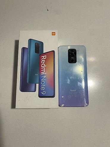 ıphone 13 pro max: Redmi, Redmi Note 9, Б/у, 128 ГБ, цвет - Голубой — 2