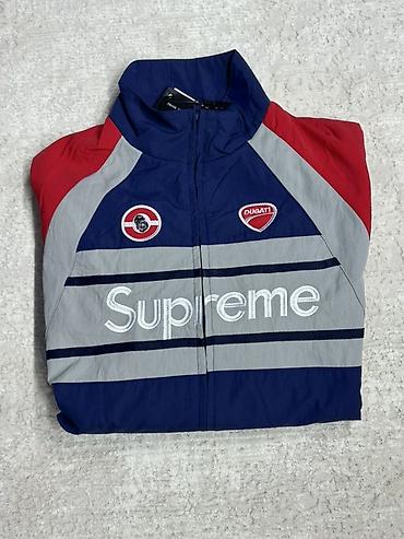 Толстовки: Мужская толстовка, M, L, XL, Supreme, Новый, цвет - Красный, Платная доставка — 4