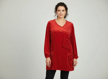 ekstrawagancka sukienka na wesele: Women`s tunic, size M