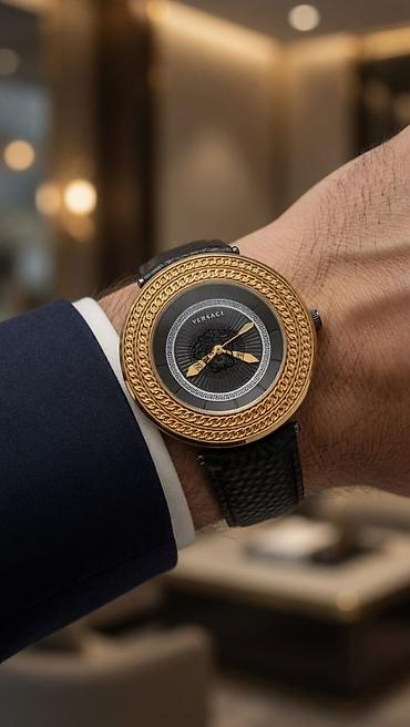 Наручные часы: Versace Medusa unversal qol saatı batareka - Korpus: iri ölçülü — 4