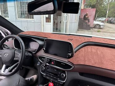 коврик для машины на панель: Алькантара Накидка на панель Hyundai
