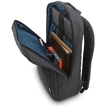 kontakt notebook: Lenovo Casual B210 – 15.6" Noutbuk üçün Qara Bel Çantası - 15.6 — 1