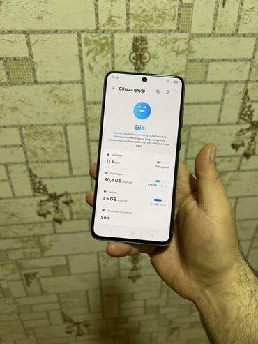 Samsung: Samsung Galaxy S21 FE, 128 GB, rəng - Boz, İki sim kartlı — 4