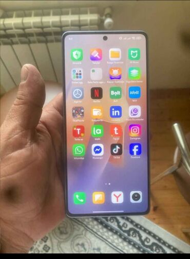 Xiaomi: Xiaomi Redmi Note 13 Pro, 256 GB, rəng - Göy, 
 Barmaq izi, Simsiz şarj, Face ID