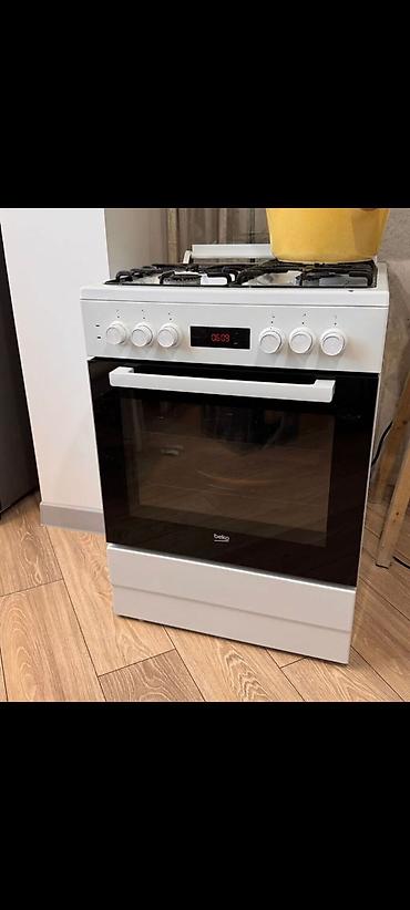 запекания: Газовая плита Beko с духовкой Фирма BEKO Комфорт 3газ 1 плита - — 1