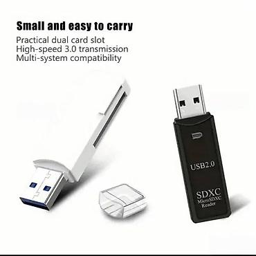 bmax tablet: Mini čitač kartica SD TF 2 u 1 NOVO. OPIS PROIZVODA: 2 u 1 USB 3.0 — 7