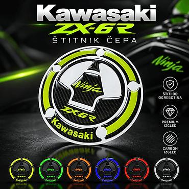 Kawasaki ZX-6R Štitnik Čepa Rezervoara – Carbon Ninja- 2864 Kawasaki