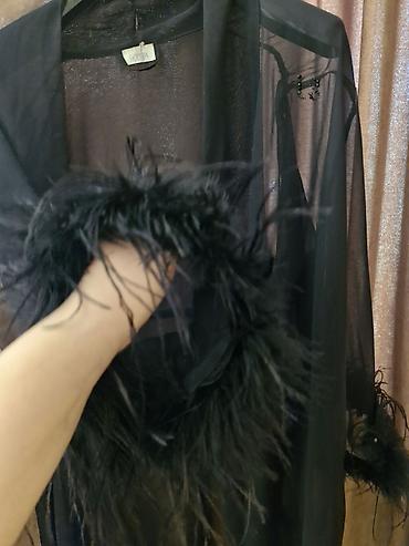 stringer alt geyimi: La Senza şəffaf qara kimono/xalat - Brend: La Senza (etiket üzərində) — 2
