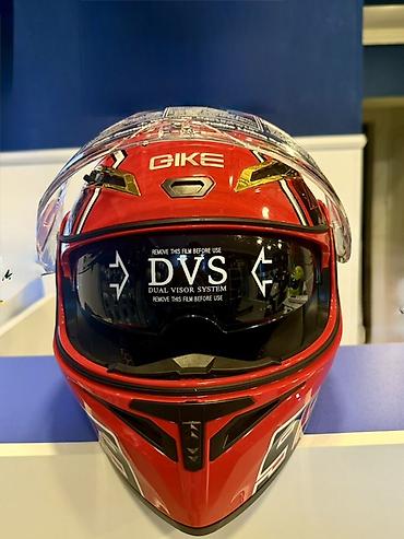 pec matoru: Motosiklet dəbilqəsi – GIKE DVS (Dual Visor System) - Tam üzlü — 2