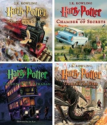 Книги, журналы, CD, DVD: Продаю книги " Гарри Поттер" на английском языке в особом издании с