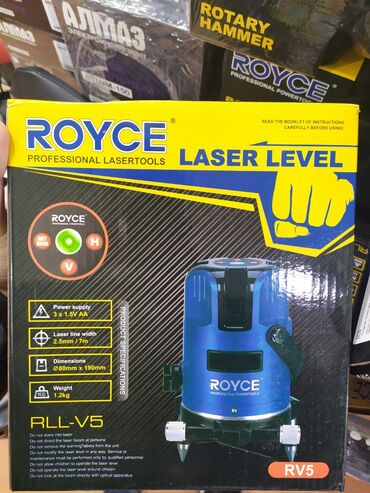 лазерный уровень: Lazer uroven Royce yeni keyfiyyətli 180 dərəcə