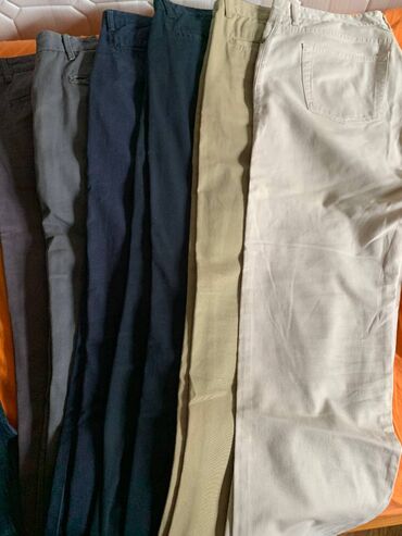 pantalone napapijri: 6 pari muskih pantalona 1 par farmerki+ 2 kosulje malo noseno,zbog
