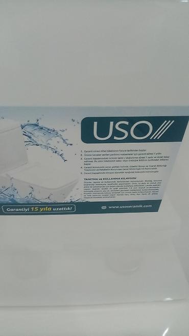 Unitaz. Unitazlar. Turkiye istehsali. USO firmasi. Tam zemanetli at lalafo.az — 4 Unitaz. Unitazlar. Turkiye istehsali. USO firmasi. Tam zemanetli — 4