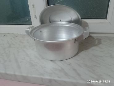 Qazan, rəng - Gümüşü, Alüminium, Rusiya