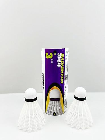 Спорт и отдых: №: 17299 Məhsulun adı: Badminton üçün volan dəsti, 3 əd Brend: No — 1