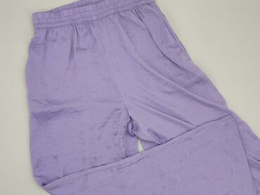 legginsy skórzane plus size: Material trousers, S (EU 36), condition - Very good