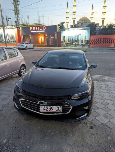 Chevrolet: Продаю Chevrolet Malibu 2018 1.5 турбо Цвет: Чёрный Состояние
