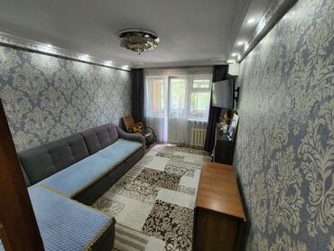 Батирлерди сатуу: 3 бөлмө, 58 кв. м, 104-серия, 3 кабат, Евроремонт