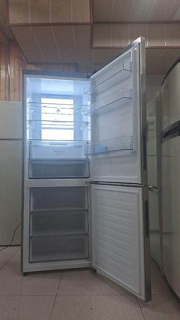 ucuz soyducular: Haier iki qapılı soyuducu, alt kamera dondurucu - Rəng: inox — 1
