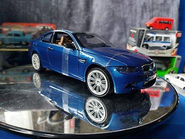 Avtomobil modelləri: Коллекционная модель BMW M3 E92 Coupe blue metallic 2007 MotorMax — 11