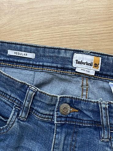 Джинсы: Мужские джинсы, Timberland, Новый, цвет - Синий, Платная доставка, Самовывоз — 4