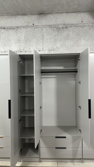 Шкафы для одежды: Шкаф для одежды, Новый, Прямой, ЛДСП — 9