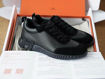 hermes tapicka: Hermes Bouncing Sneakers All Black Limited! Təmiz Dəridir! Kənarları — 1