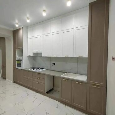 Sifarişlə mətbəx mebeli: Sifarişlə mətbəx dəsti, Özü çəkən petlələr, MDF, Kredit yoxdur, Pulsuz çatdırılma — 7