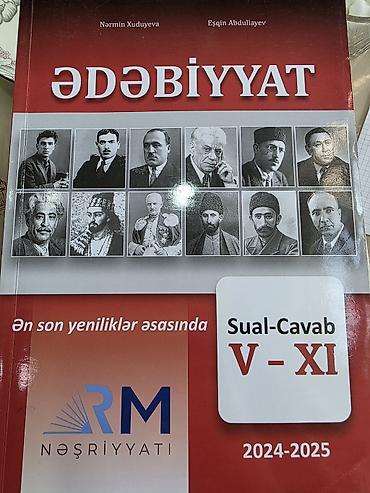Книги и журналы: Məhsul: “Ədəbiyyat – Sual-Cavab V–XI” (2024–2025) Müəlliflər: Nərmin — 1
