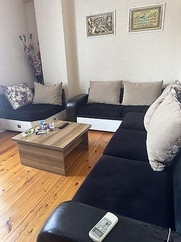 taxta stul: İşlənmiş, Künc divan, Qonaq otağı üçün, Açılan — 2