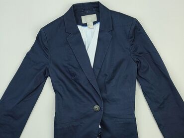 niebieska bluzki damskie: Women's blazer H&M, XS (EU 34), condition - Very good