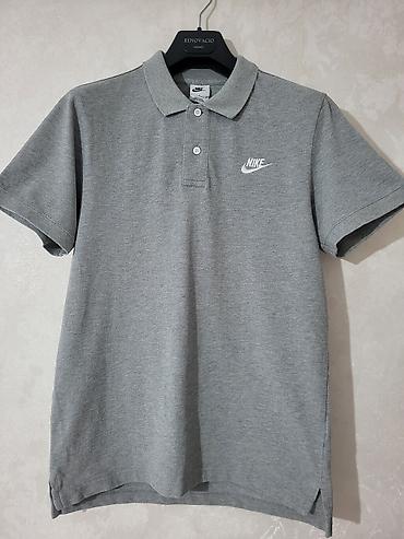 soft shell: Мужская футболка, M, L, Nike, Б/у, цвет - Серый, Самовывоз, Платная доставка — 1