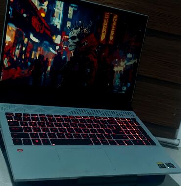 прокат компьютера: Ноутбук, Dell, 16 ГБ ОЭТ, AMD Ryzen 5, 15.6 ", Колдонулган, Оюндар үчүн, эс тутум NVMe SSD