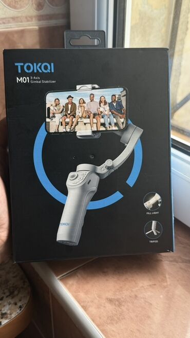 Telefon üçün stabilizatorlar: TOKQI M01 3-oxlu telefon gimbal stabilizatoru - 3-oxlu stabilizasiya