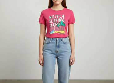 t shirty palm angels bear: T-shirt damski, rozmiar S